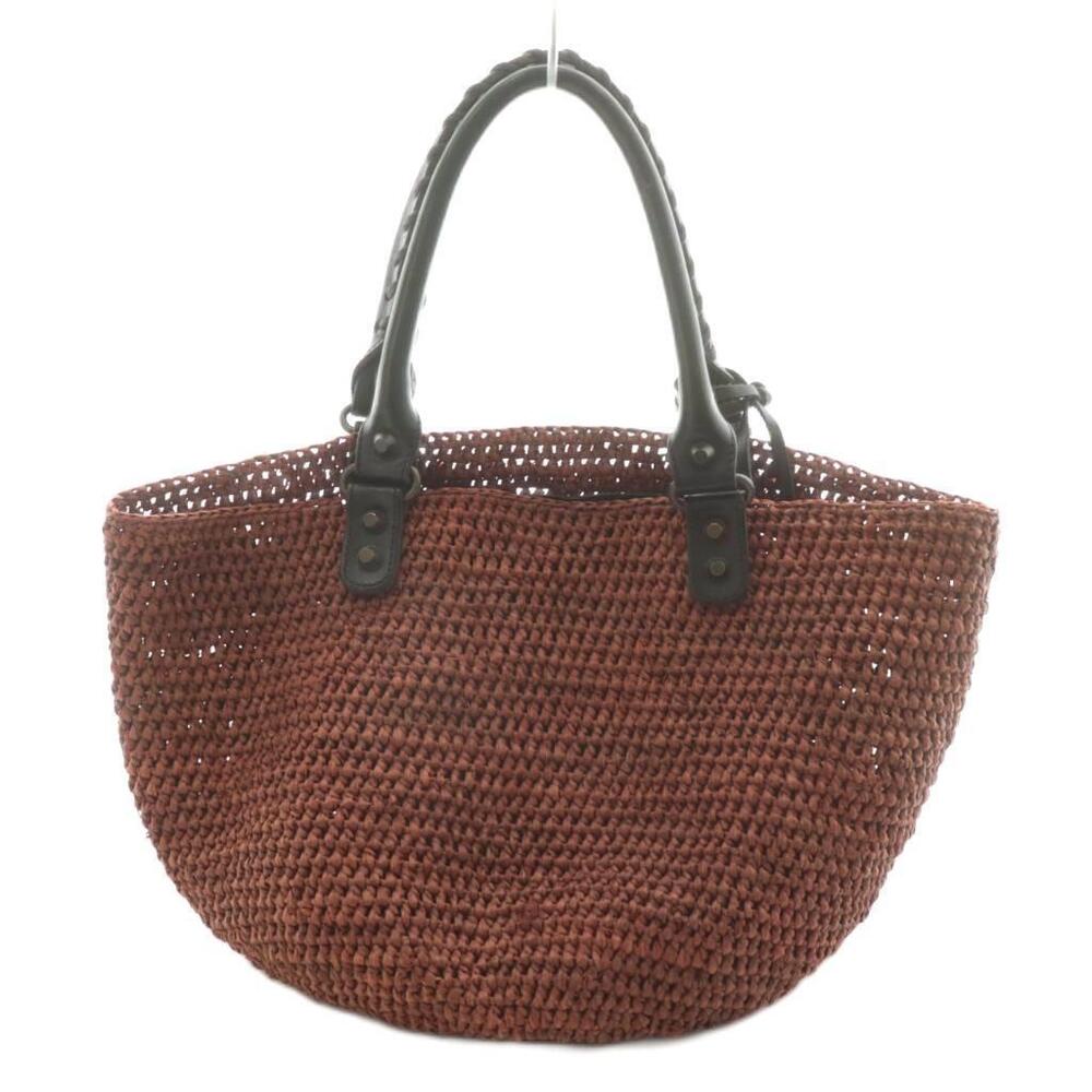 Balenciaga Handbag Basket Bag Brown Black